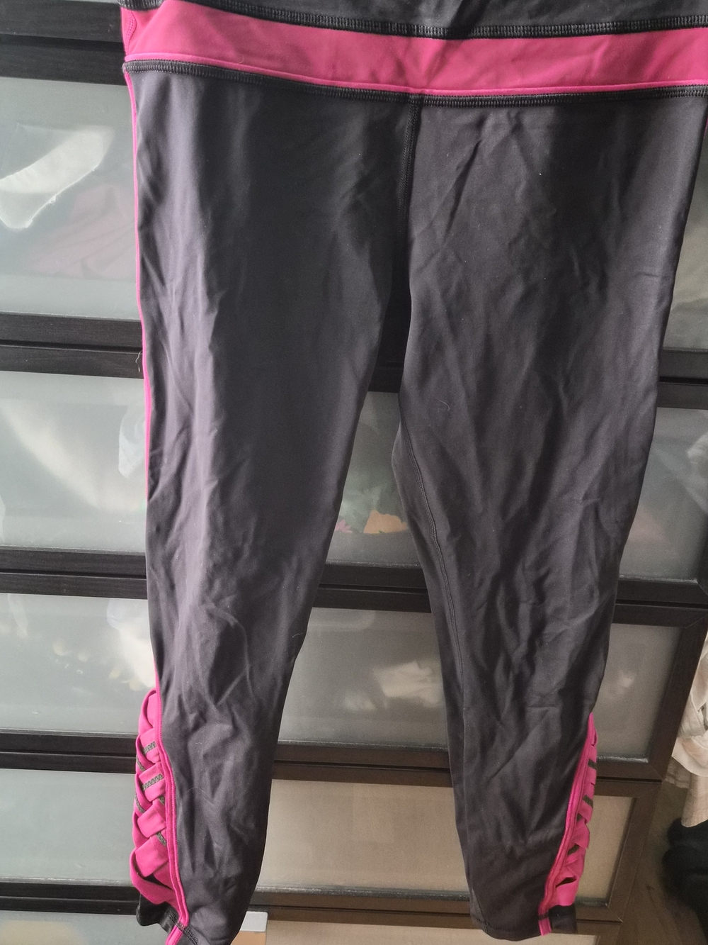 Lululemon Black and Pink Leggings